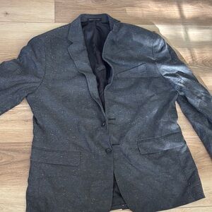 Banana Republic Charcoal Gray Blazer